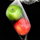 sostenibilitat, plàstics, bossa de plàstic, fruita, residu zero