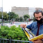 activisme, lluita, Ivan Miró, 15-M, plaça Catalunya, indignats