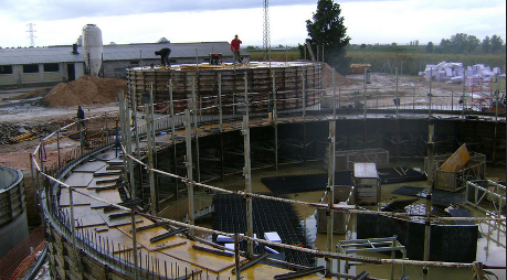 Fotografia: planta de Biogàs a Torregrossa (Lleida) aquesta construïda per Som Energia cooperativa