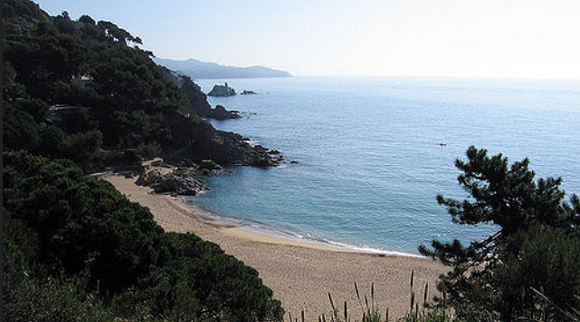 Fotografia: Gerard Romans Camps a Flickr (Cala Sant Francesc -Blanes-)