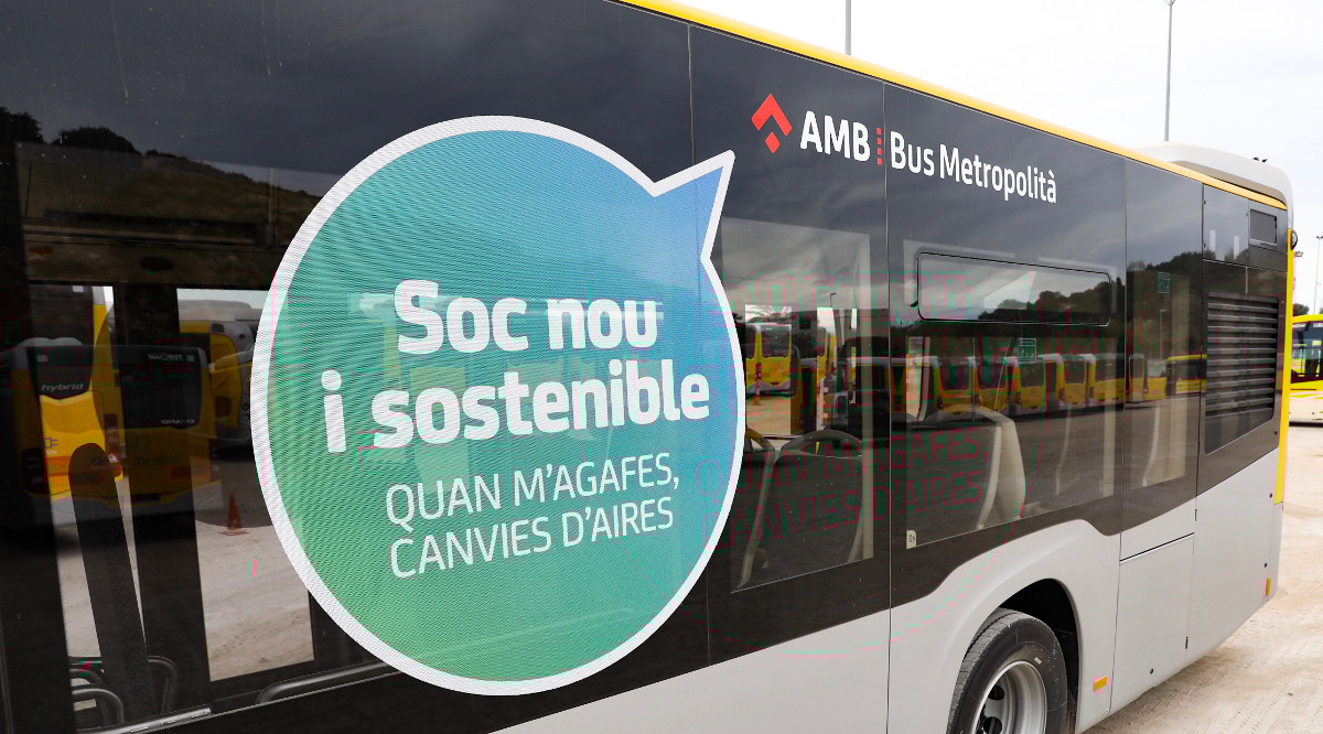 Un dels nous autobusos metropolitans. AMB (Arxiu ACN)