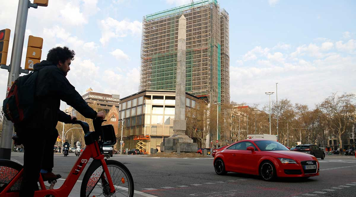 S’oferirà a les empreses la possibilitat d’utilitzar determinats àmbits de l’espai públic de la ciutat. Blanca Blay (ACN)