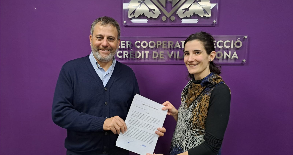 El 12 de novembre les presidències del Celler Cooperatiu de Vila-rodona i la cooperativa La Brostada van firmar l'acord d'intercooperació.. CoopCamp